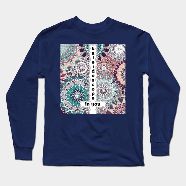 KALEIDOSCOPE Long Sleeve T-Shirt by HiruSan